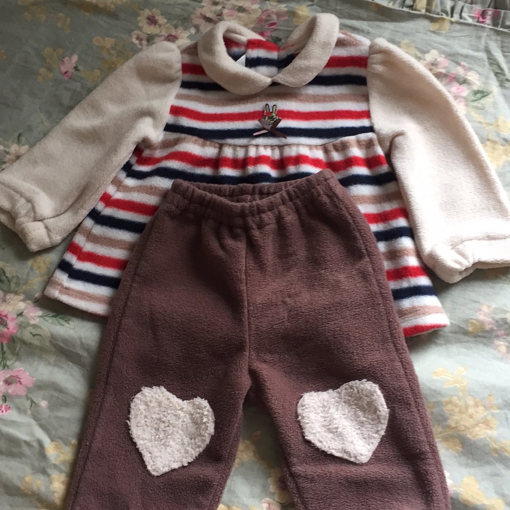 Baby’s winter clothes.